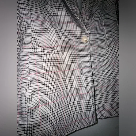 H&M Plaid Blazer - Picture 3 of 6